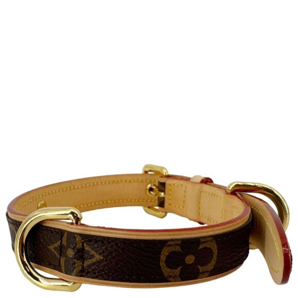 Louis Vuitton Monogram Canvas Dog Collar Brown - Picture 8 of 10